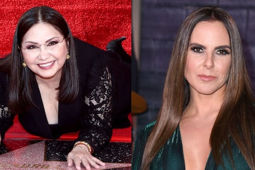 Ana Gabriel le pide matrimonio a Kate del Castillo en pleno concierto