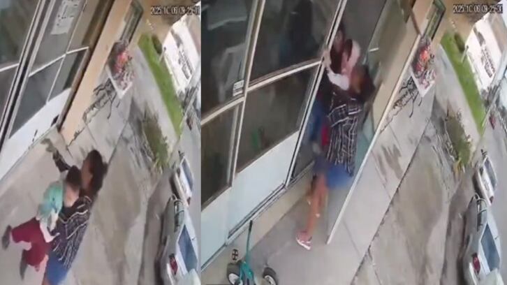 Así fue como se llevaron a dos niños en Ixtlahuaca; el video se hizo viral