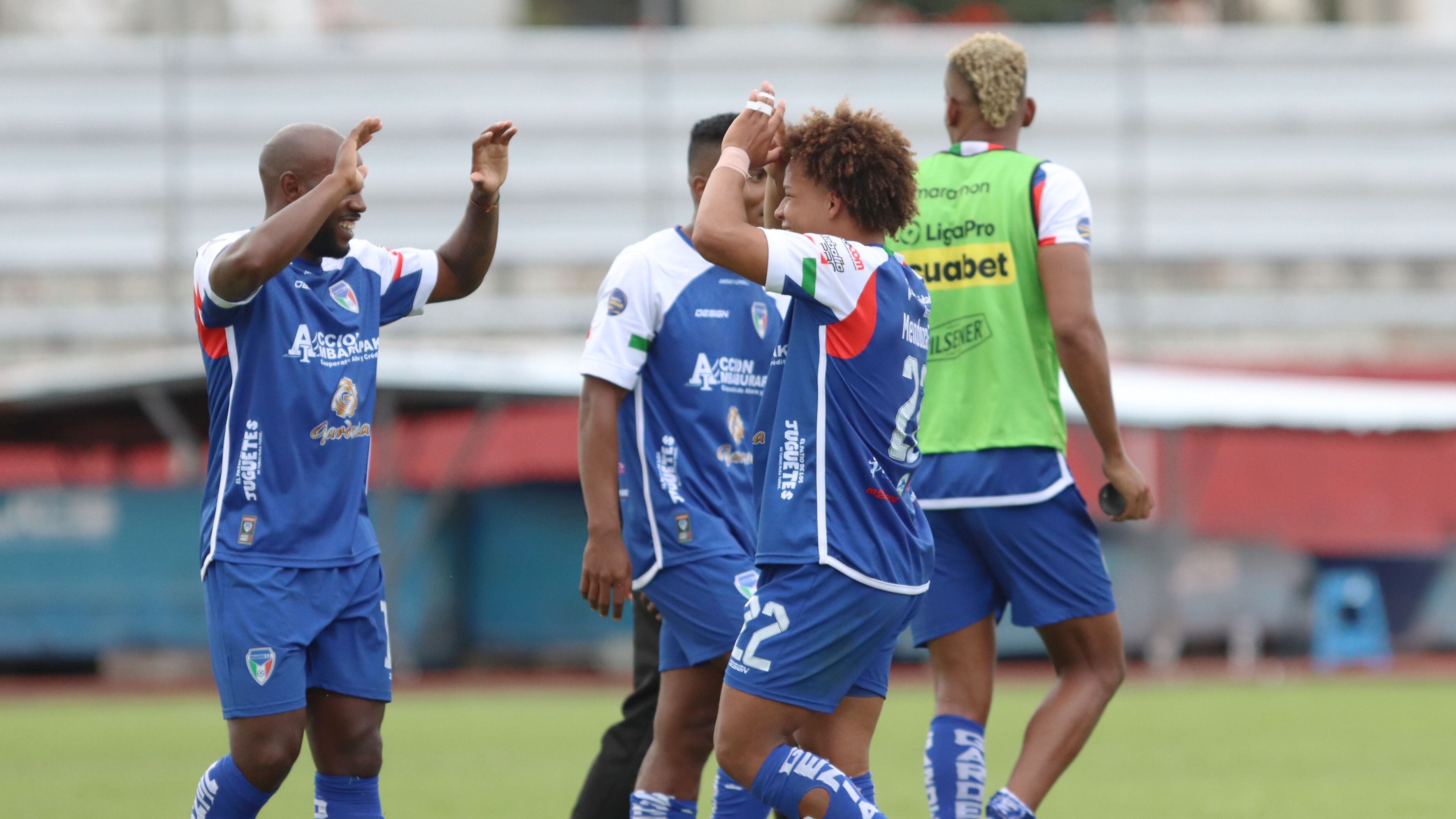 Imbabura vence al Delfín en su primer partido de local en Liga Pro