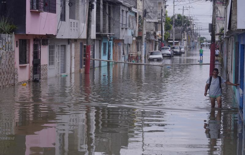 El pronóstico de lluvias en Ecuador se mantiene hasta el 12 de marzo