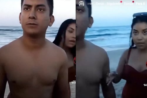 La atrapó en la playa: novio descubre infidelidad con su propio primo