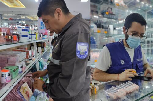 Decomisan más de 40 mil cosméticos, colonias, dulces y otros productos de dudosa procedencia en Quito