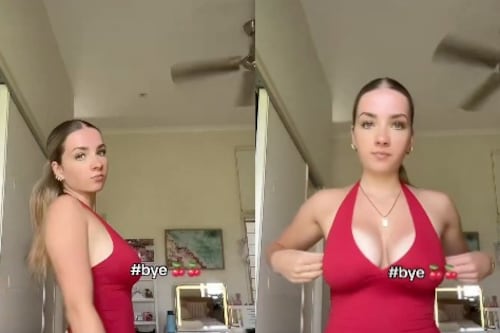 Se redujo los senos y muestra el resultado mientras explica por qué mejoró su salud