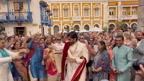 Boda de lujo Cartagena y duró tres días
