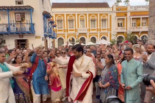 Increíble: boda de tres días paralizó el Centro Histórico de Cartagena