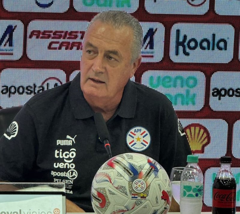 DT Paraguay, Gustavo Alfaro, Rueda de Prensa (Captura de Pantalla)