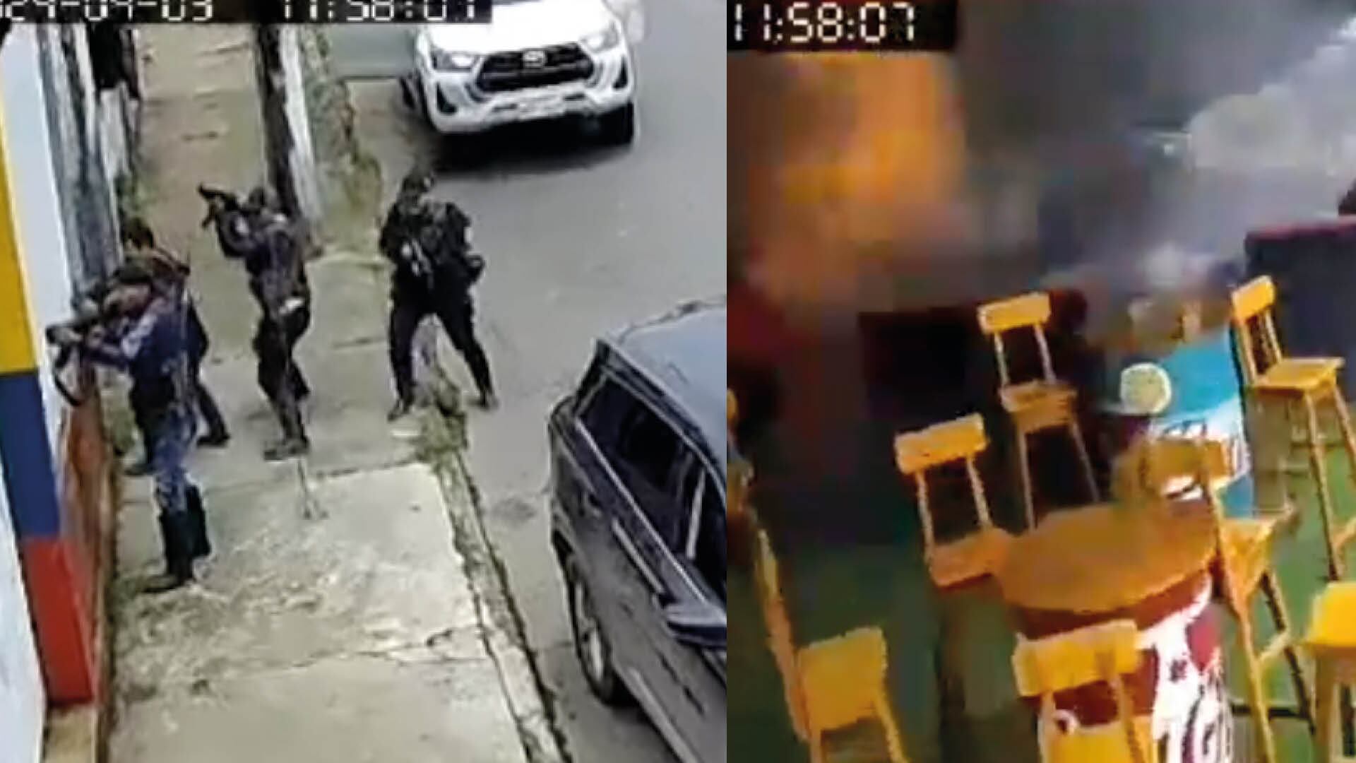 Cuatro personas fueron asesinadas y otra resultó gravemente herida