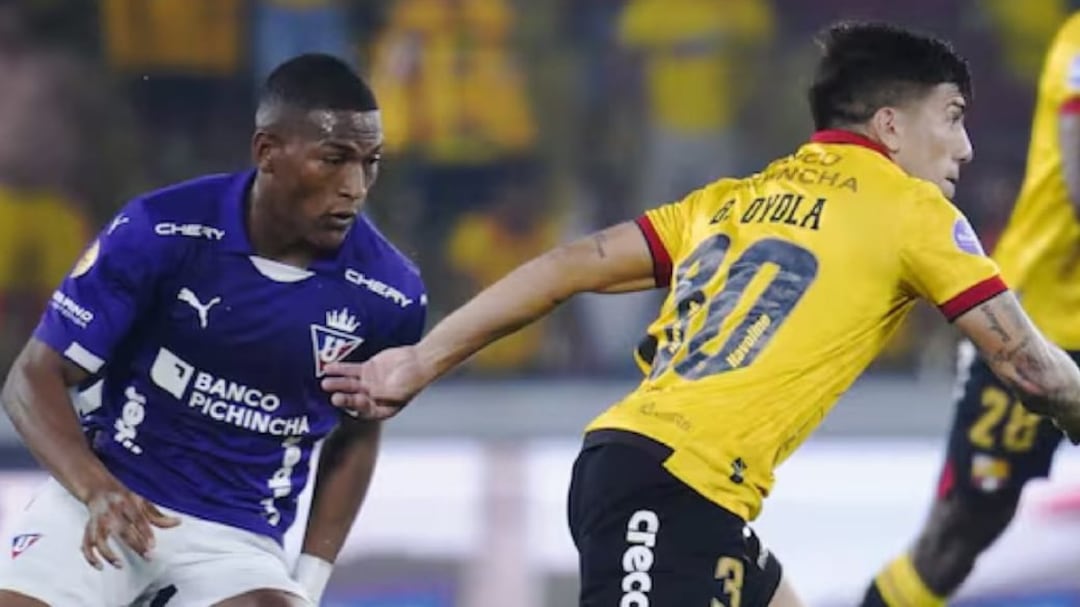 Liga de Quito y Barcelona