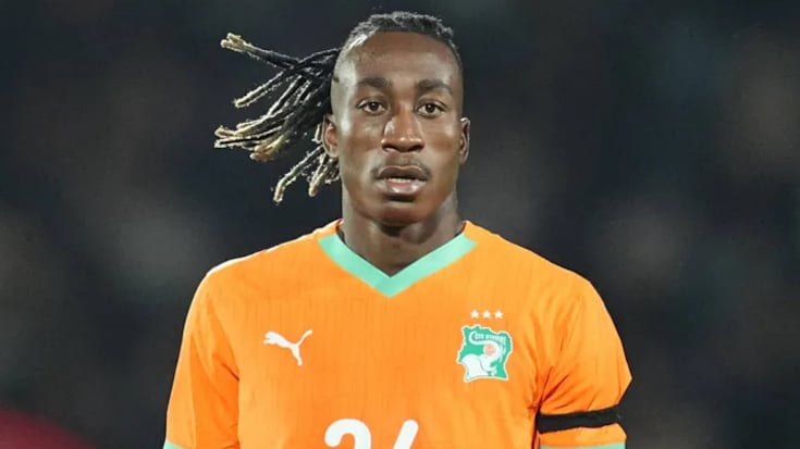 Yan Diomandé es uno de los jugadores más peligrosos de Costa de Marfil que complicó a la Tri cuando ingresó.