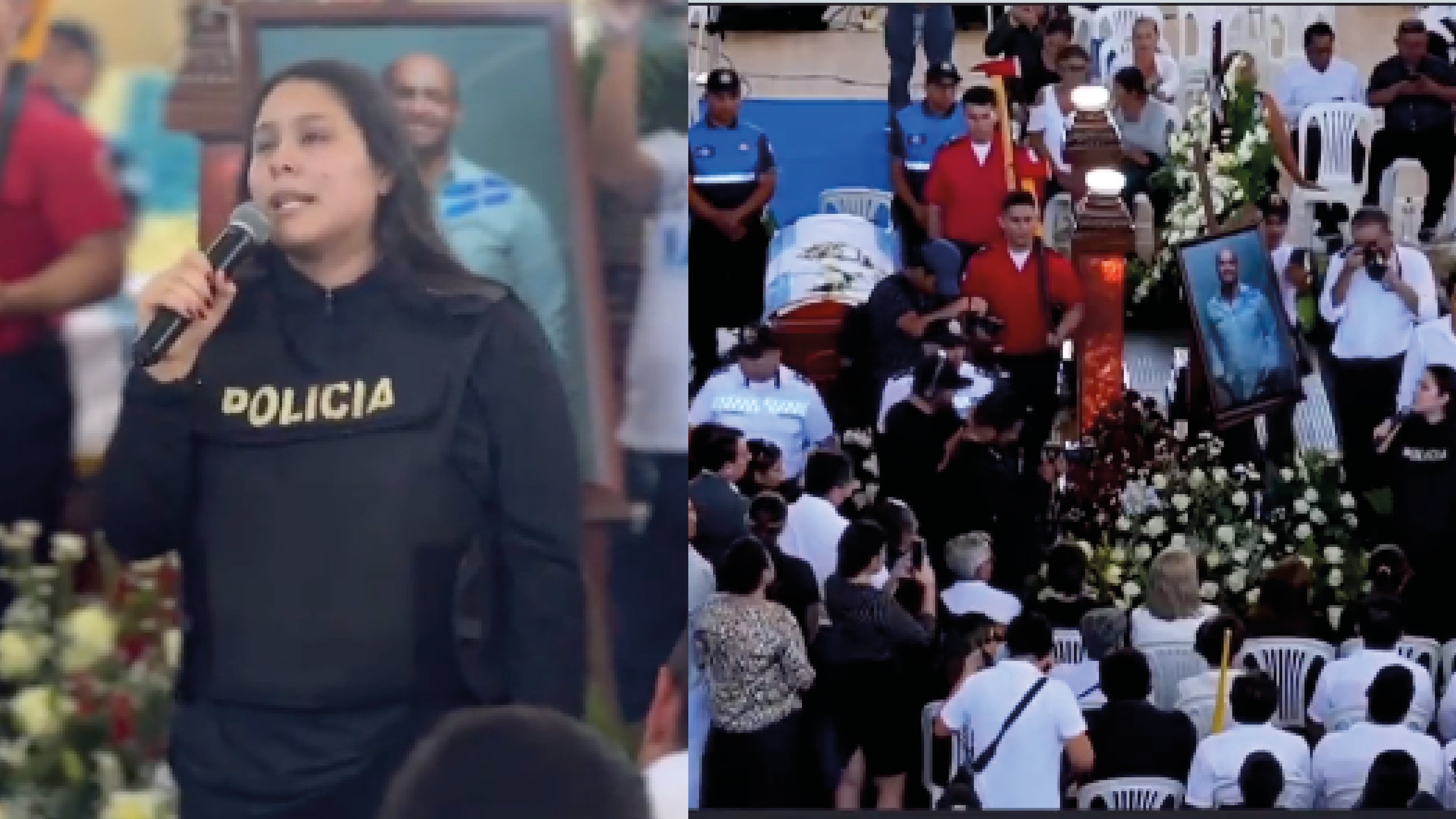 Con chaleco antibalas la esposa del alcalde de Manta dio declaraciones y dejó un desgarrador mensaje