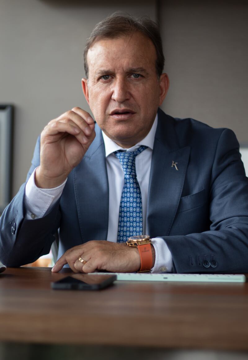 Ricardo Dueñas, CEO de Grupos Ekos, en entrevista sobre la segunda Cumbre de Sostenibilidad en Quito.