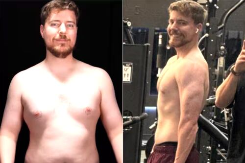 Mr Beast reveló lo que hizo para cambiar su físico: Así es su antes y después