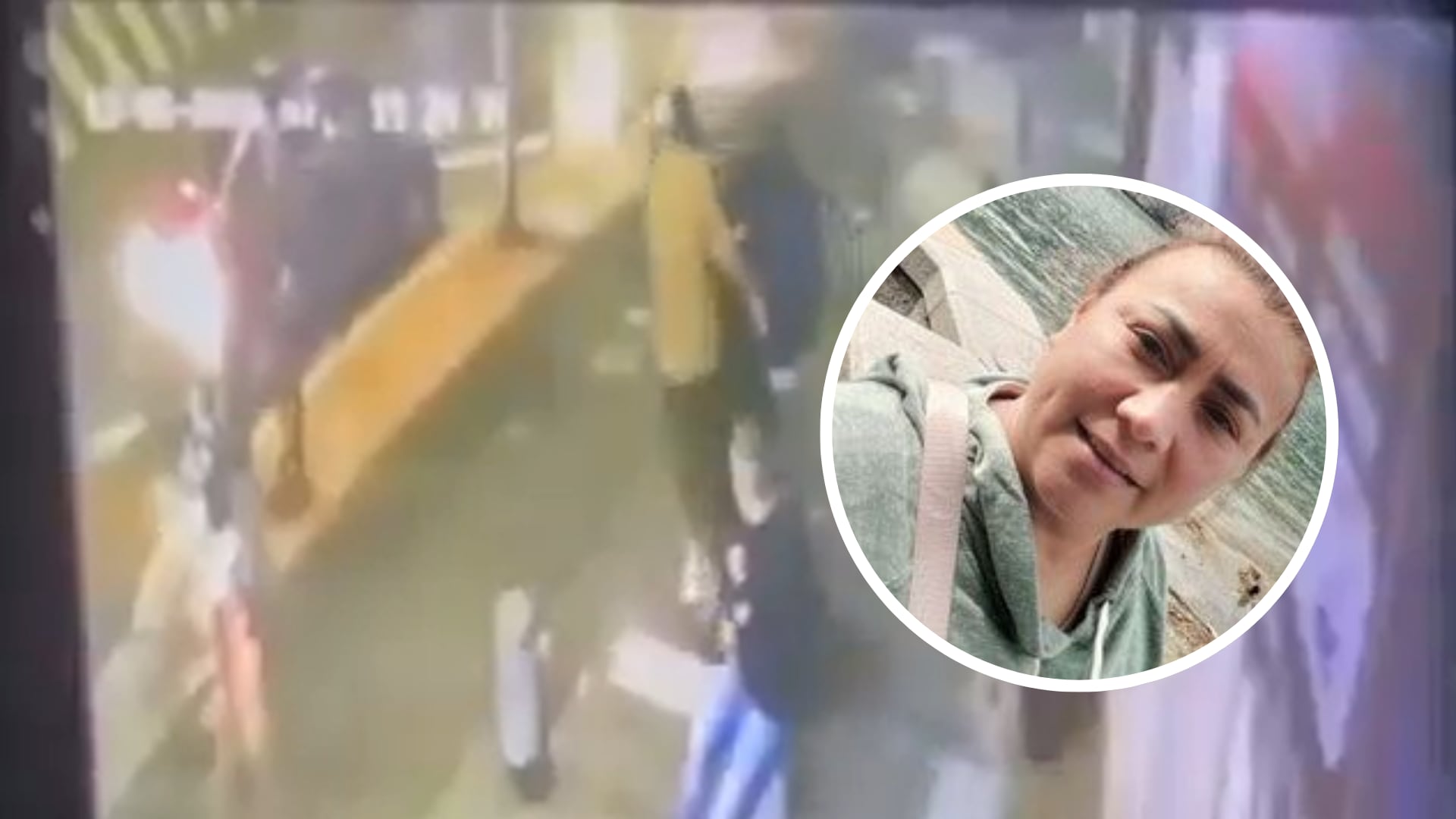 Video de momento en que sacan a Yulixa Tolosa de la clínica.