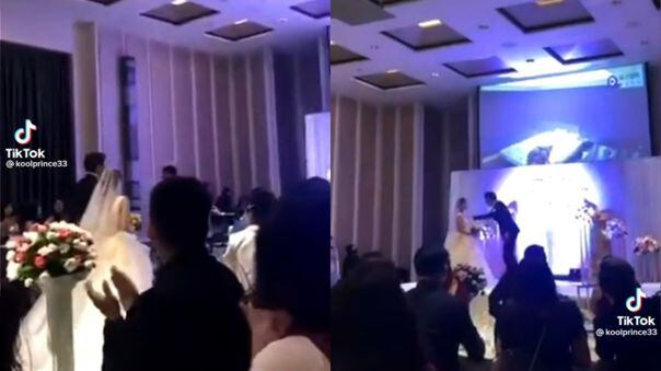 la pareja es asiática