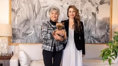 Nichol Naranjo y su mamá