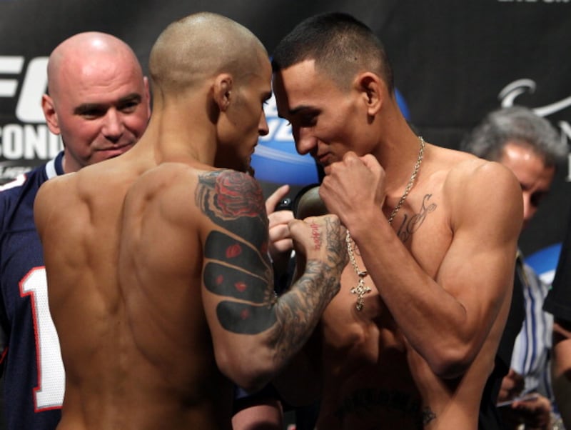 Dustin Poirier vs Max Holloway.