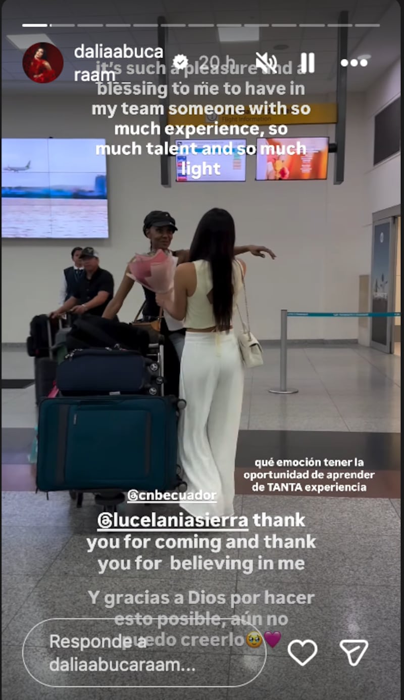 Dalia Bucaram va por la corona con la entrenadora de pasarela de las Kardashian