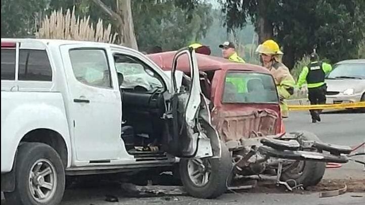 Mortal accidente se registró este domingo en Salcedo.