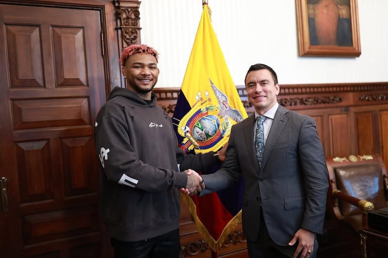 Daniel Noboa se reúne con Michael Morales