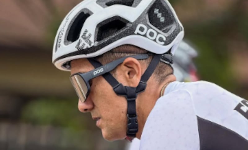 Richard Carapaz no logró completar la ruta del Mundial de Ruanda 2025.