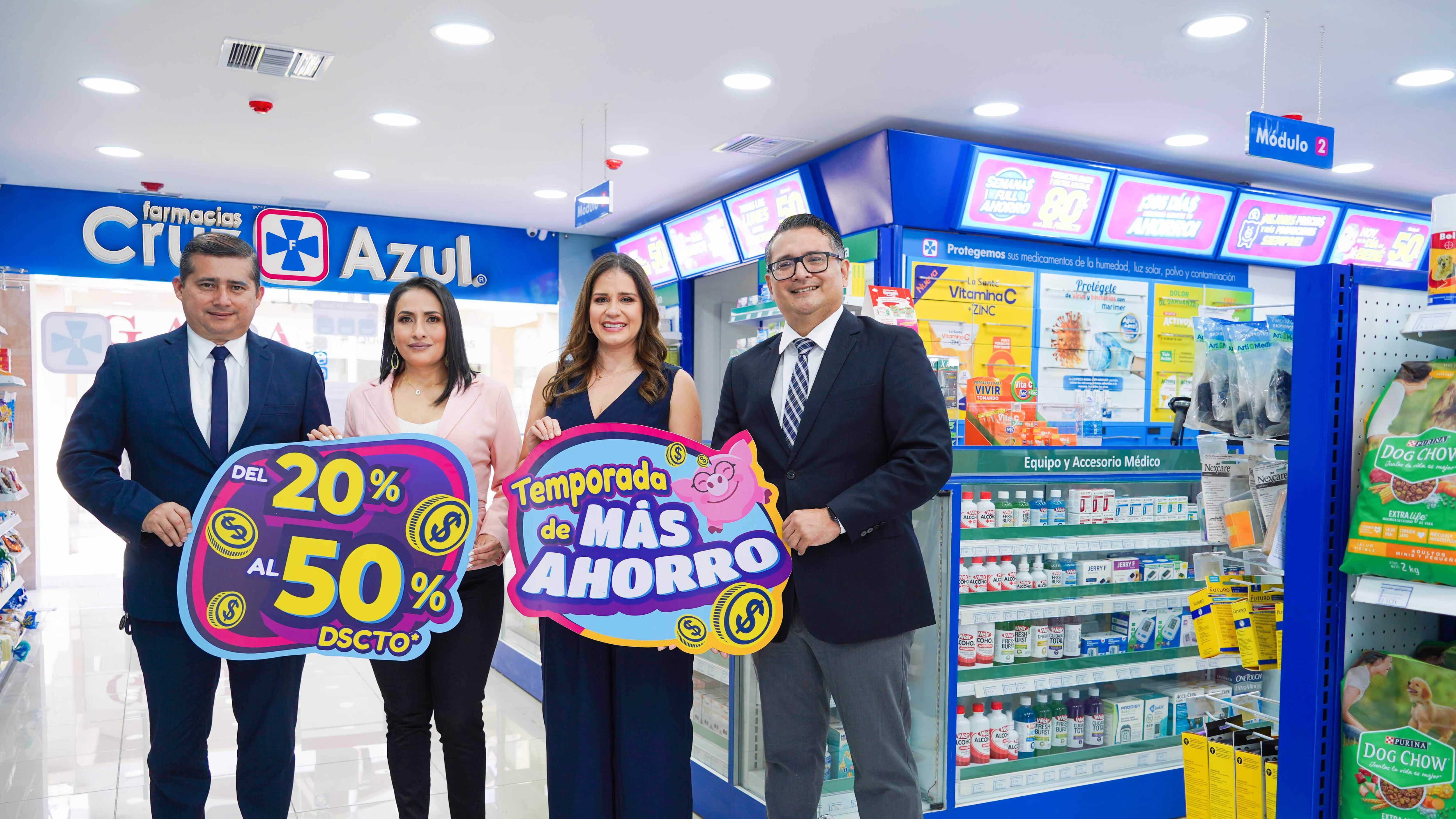 Farmacias Cruz Azul.