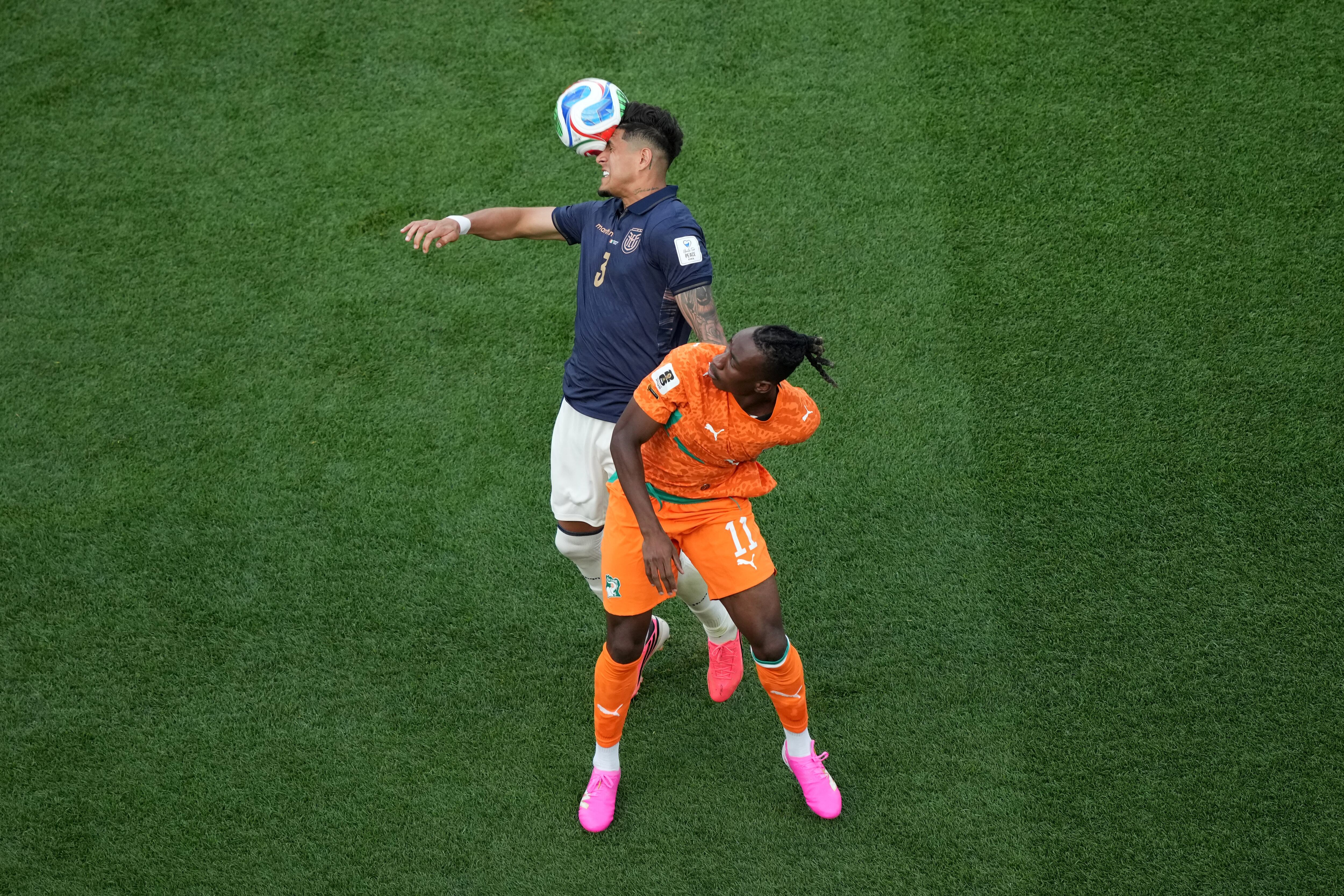 Así queda Ecuador en la tabla de posiciones tras su derrota ante Costa de Marfil