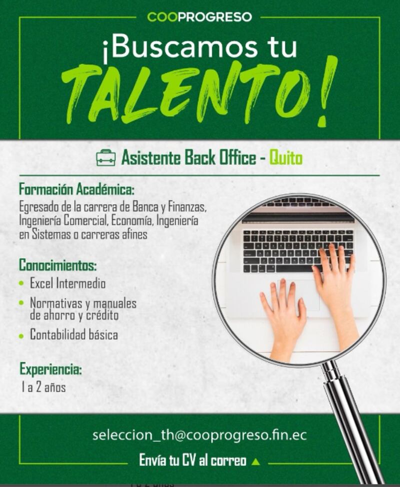 TRABAJO EN QUITO