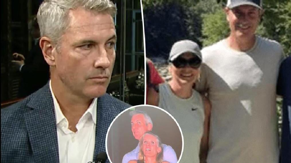 Andy Byron reaparece con su esposa