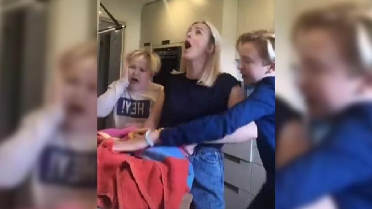 Los hijos quedaron en shock