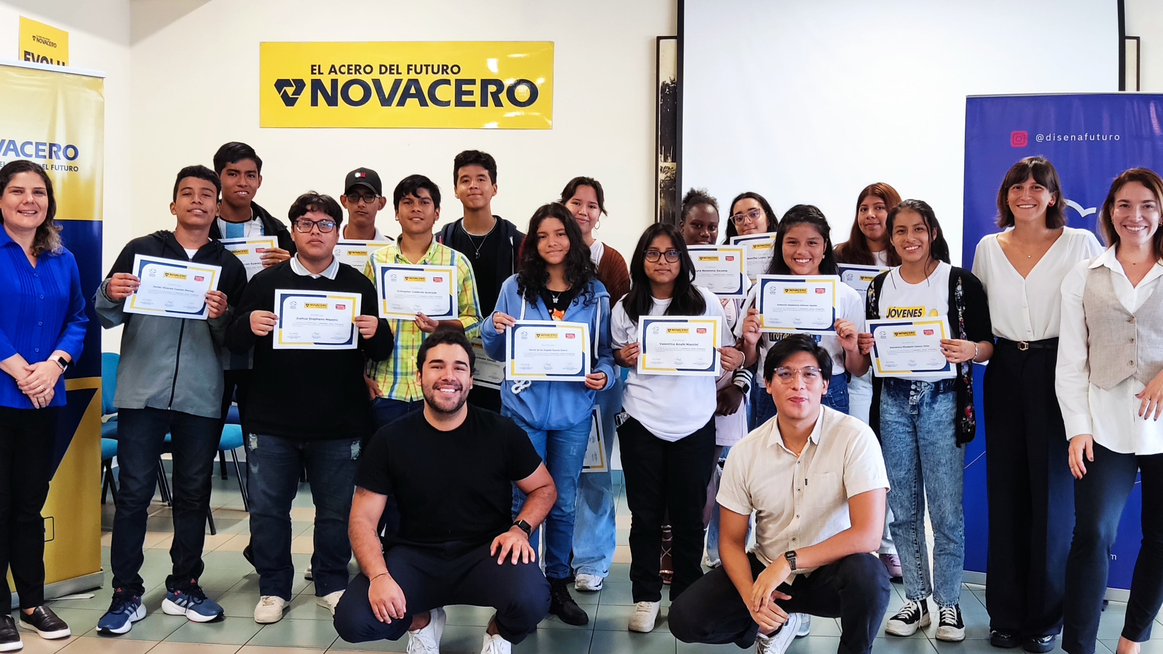 Novacero realizó el campamento “Jóvenes protagonistas”.