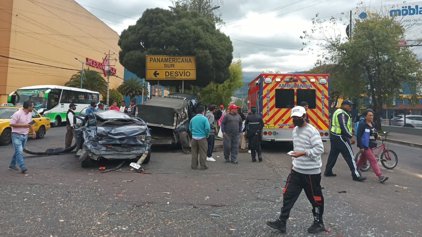 Dos vehículos involucrados