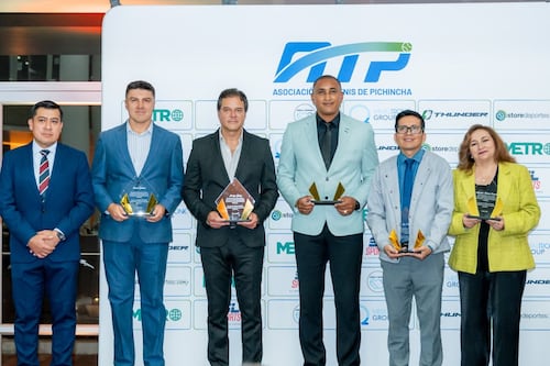 Asociación de Tenis de Campo de Pichincha celebró la séptima edición de la noche de Gala 2025