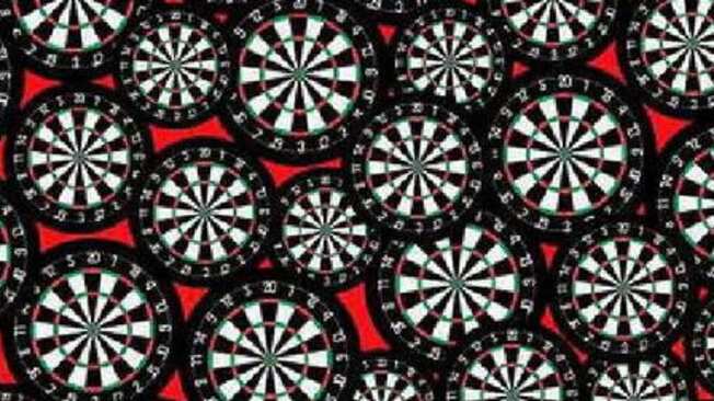 Encuentra los dardos ocultos.