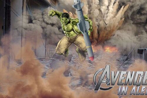 Niños de Siria piden que The Avengers salven Aleppo