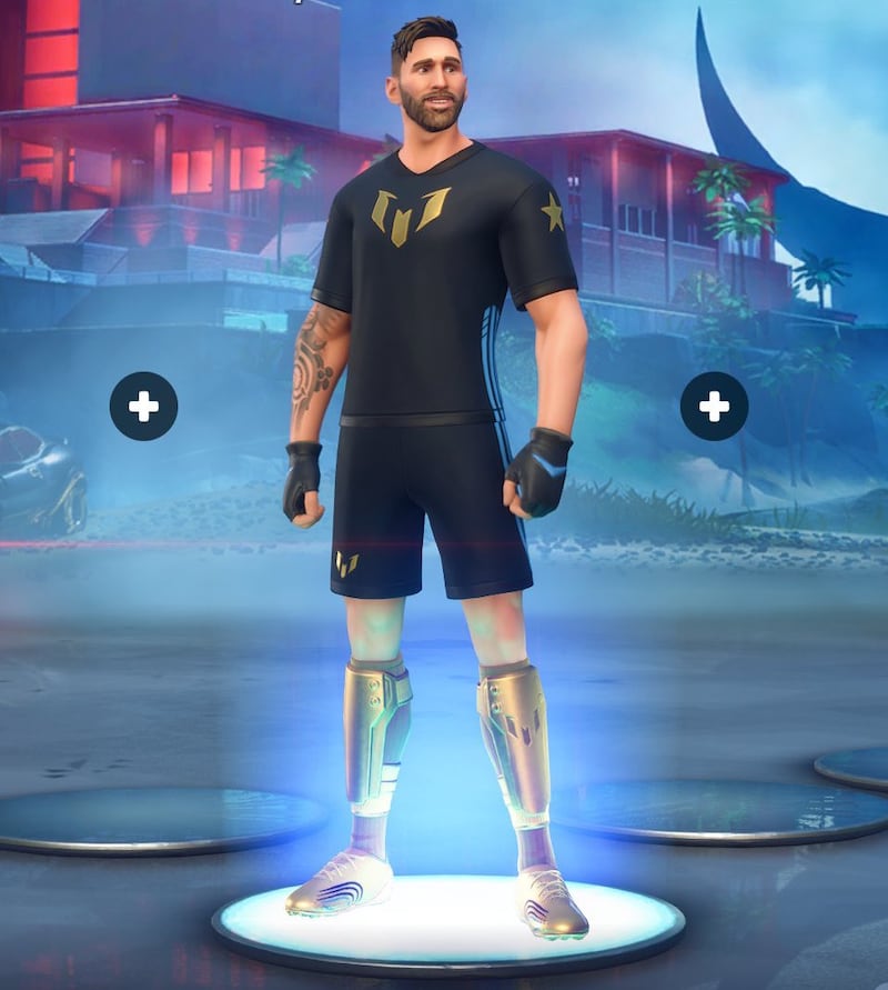 Lionel Messi tiene skin en Fortnite.