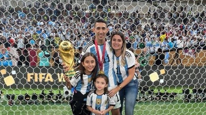 La esposa de Di María le respondió al jugador francés