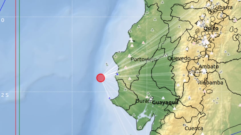 Sismo de 5,5 en Manabí este 5 de septiembre