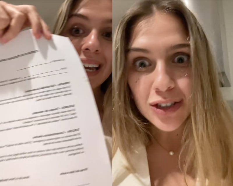 Contrato de responsabilidad sentimental se vuelve viral