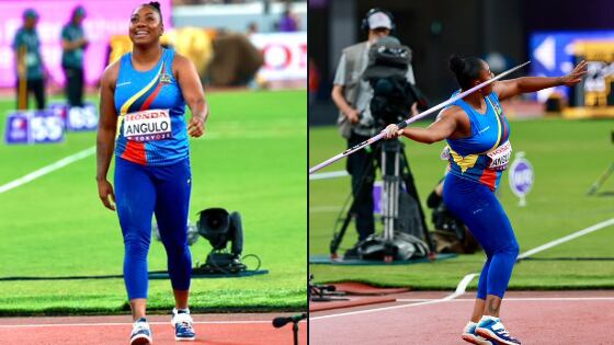Juleisy Angulo hace historia con Ecuador en la final de jabalina del Mundial de Atletismo Tokio 2025
