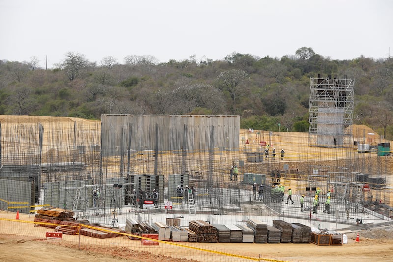 Nueva cárcel de máxima seguridad en Santa Elena. Imágenes de octubre de 2024
