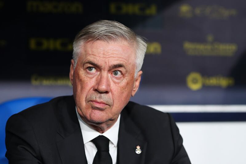 Carlo Ancelotti, entrenador del Real Madrid