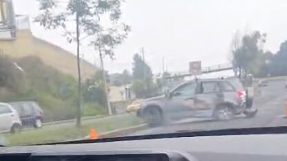 Quito amaneció con múltiples accidentes de tránsito.