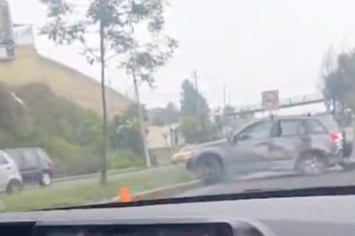Quito amaneció con múltiples accidentes de tránsito, así se ve la avenida Simón Bolívar