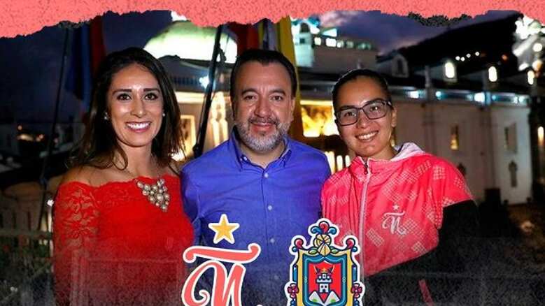 Fernanda Vásconez, Pabel Muñoz y Mayra Olvera