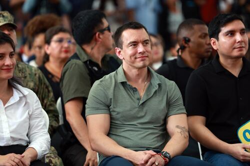 Presidente Daniel Noboa anuncia deducción del 30% del Impuesto a la Renta para empresas que entreguen viviendas sociales