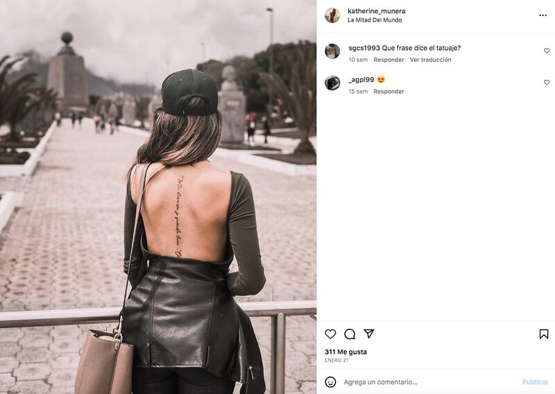 Instagram Katherine Munera