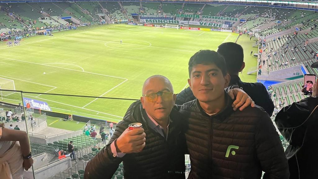 Loco Baldeón y Diego Cargua