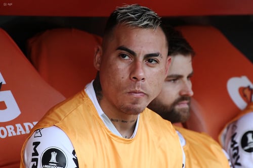 VIDEO | La reacción del chileno Eduardo Vargas ante los gritos de hinchas de Emelec en el Capwell