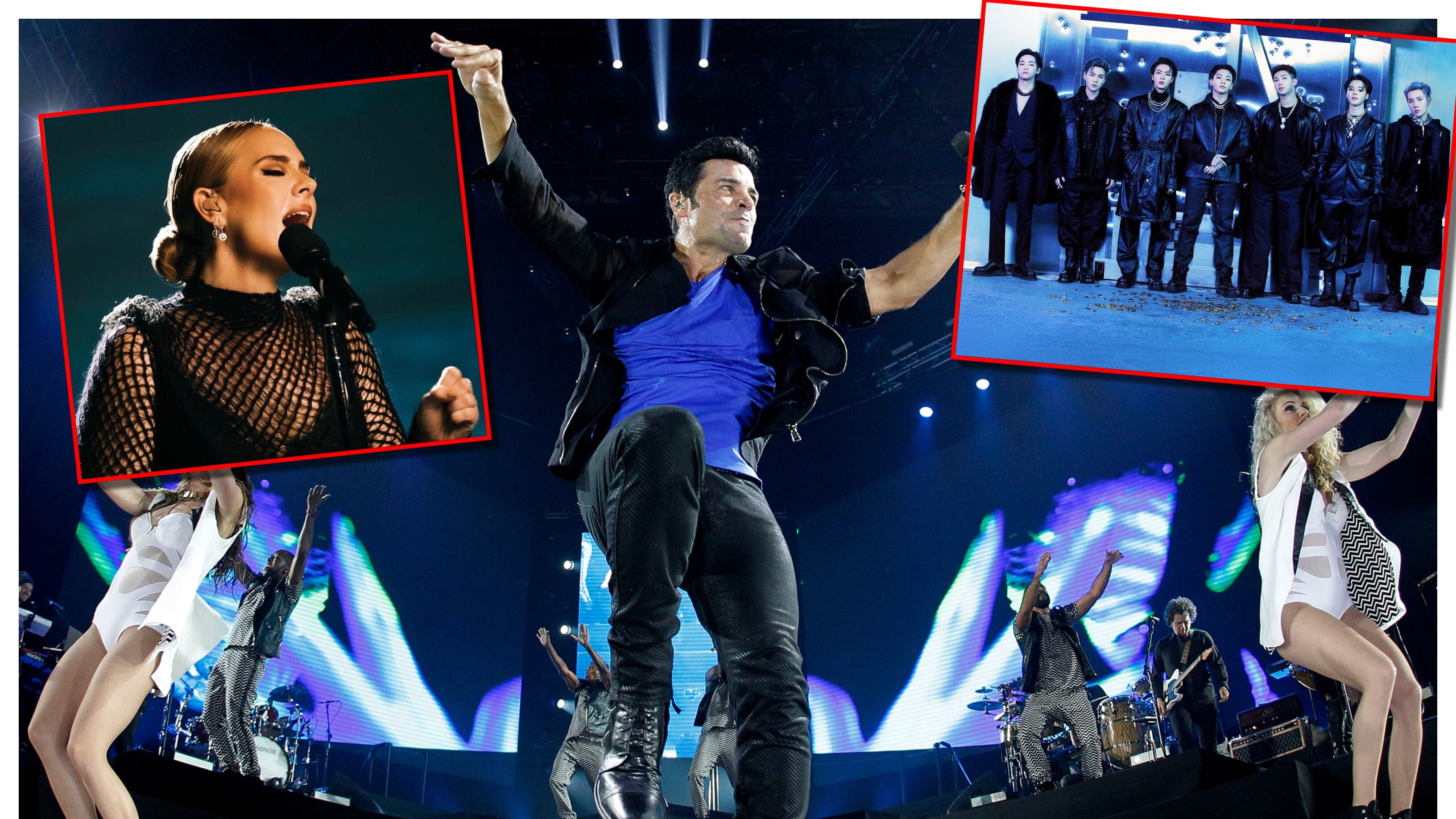 El concejal de Viña del Mar, Carlos Williams, informó esta mañana en "Mucho Gusto" que los cantantes Chayanne y Adele son algunos de los artistas que fueron presentados como opciones para el próximo Festival de Viña. También la banda coreana de BTS, que podría ser contactada por la alcaldesa viñamarina en su visita a Corea del Sur.