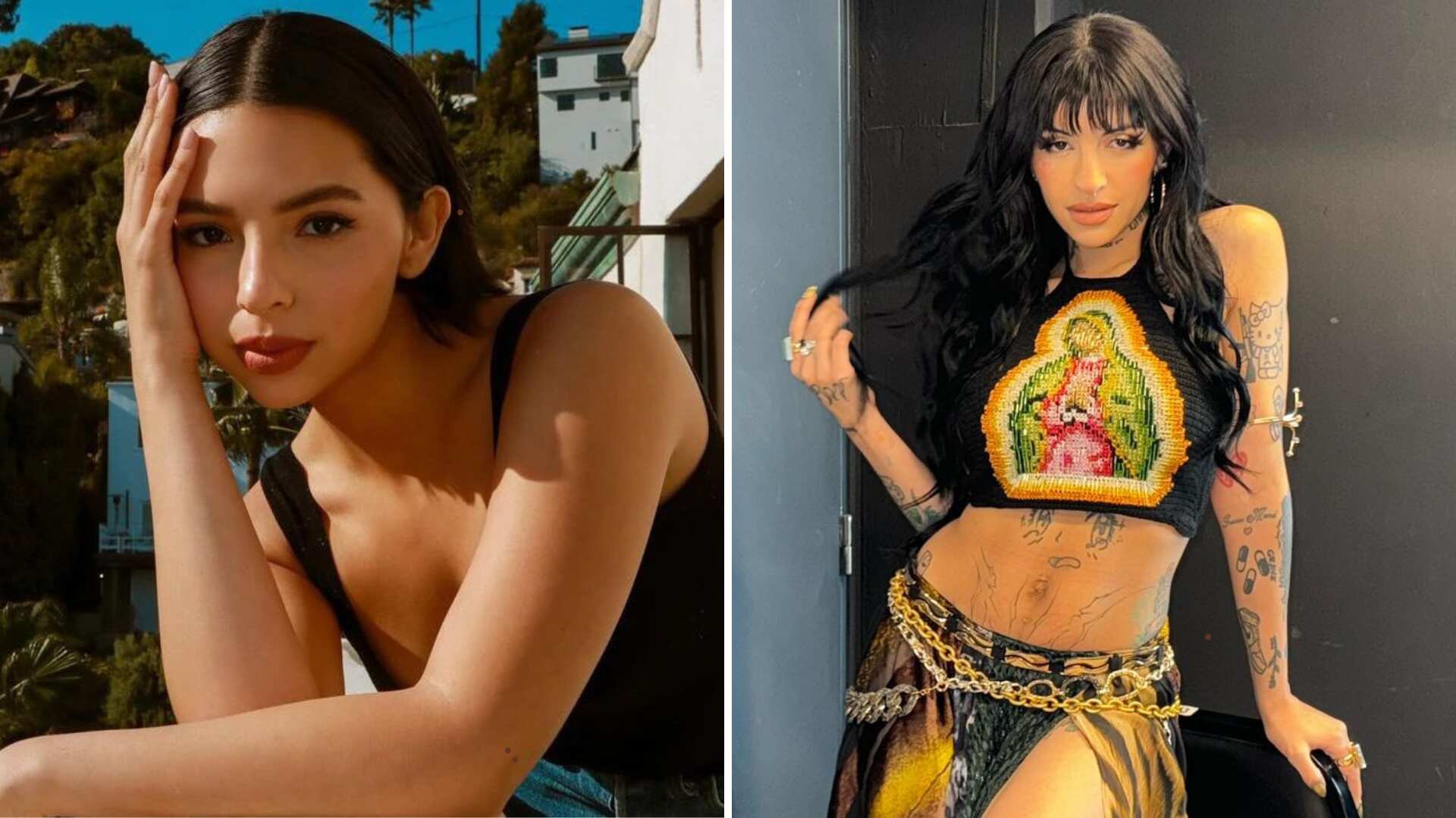 Ángela Aguilar le dijo a Cazzu que la quería y que sería "tía" de su hija, para 8 meses después iniciar una relación con su Nodal.